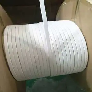 Paper wrapped aluminum flat wire