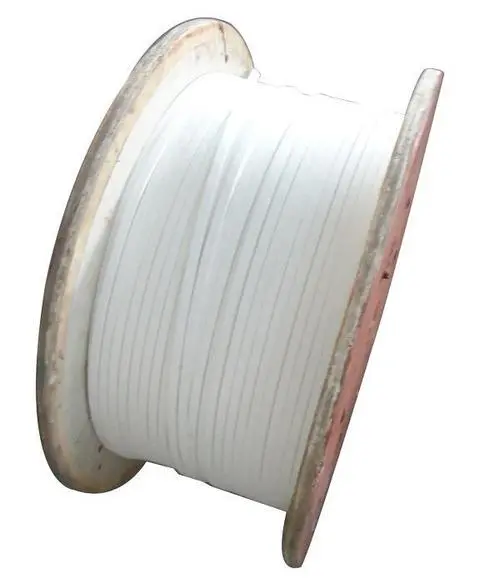 Paper wrapped aluminum flat wire