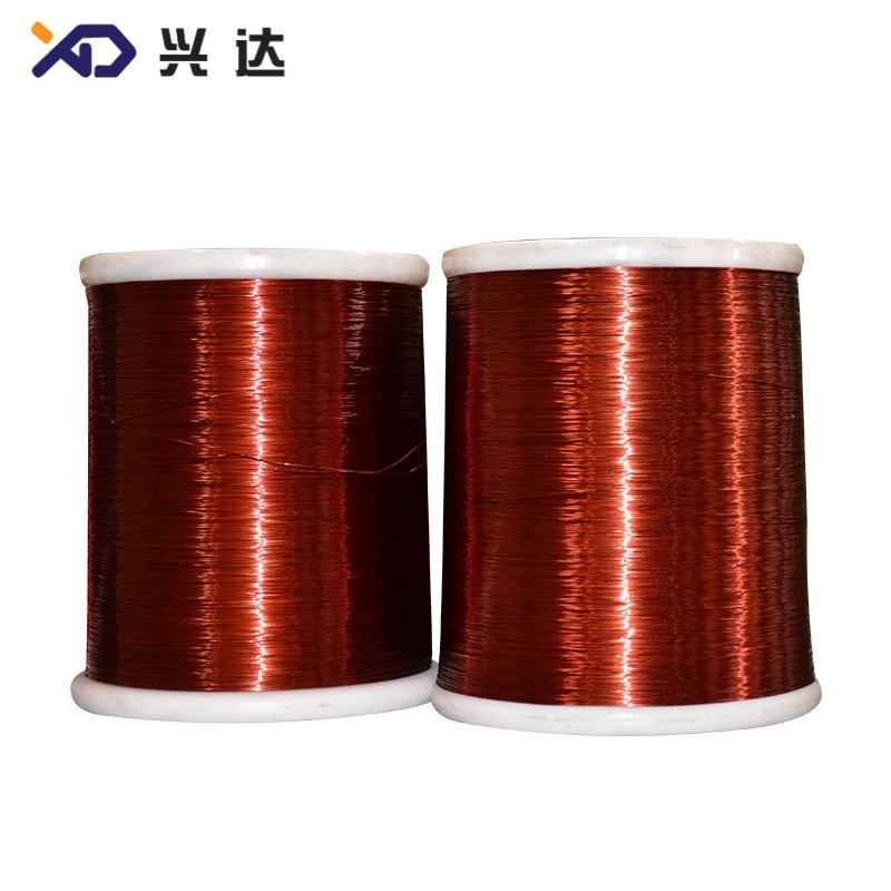 Enamelled aluminum wire