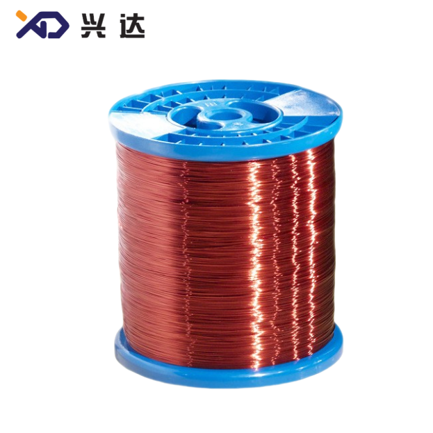 Enamelled aluminum wire