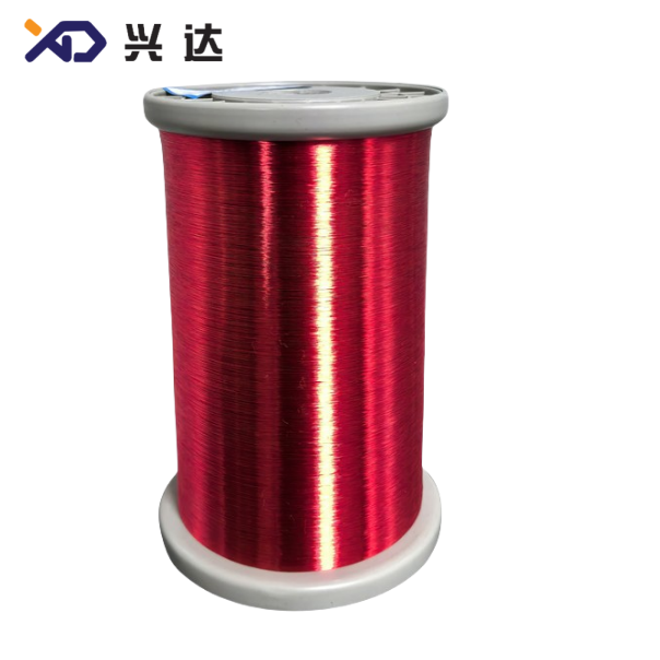 Enamelled aluminum wire