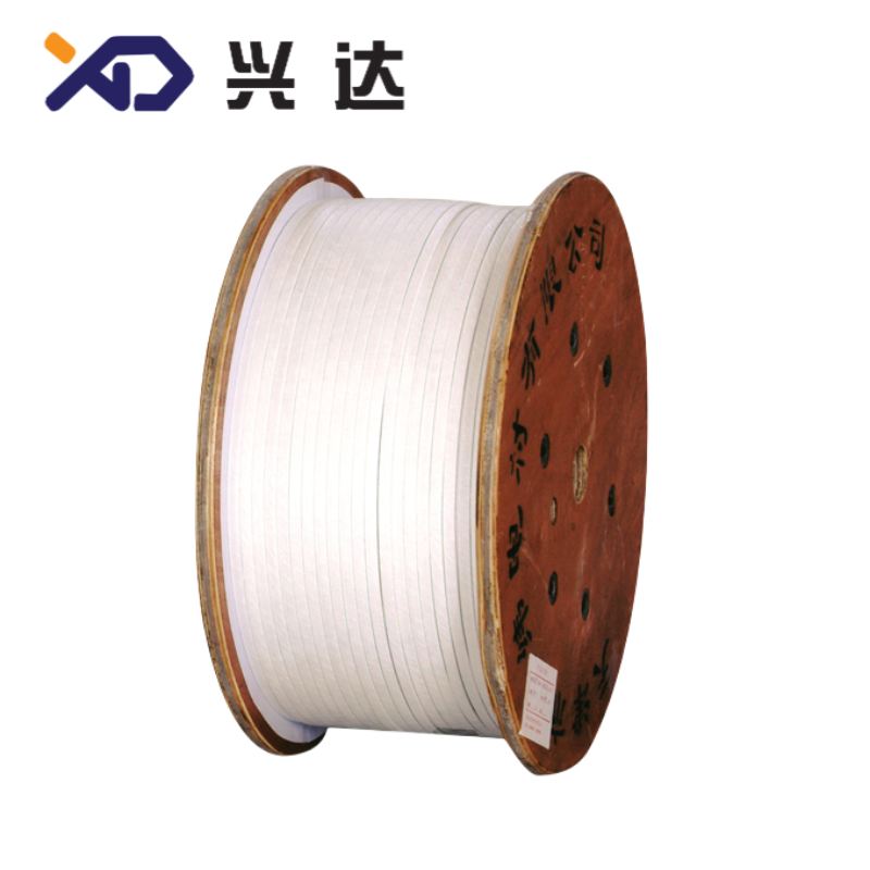 Paper wrapped aluminum flat wire